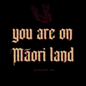 You are on Māori land 2.0 - Womens Upside Tank Design