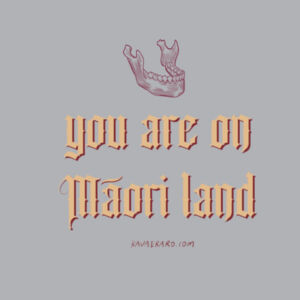 You are on Māori land 2.0 - AS Colour Womens Crop Crew Design