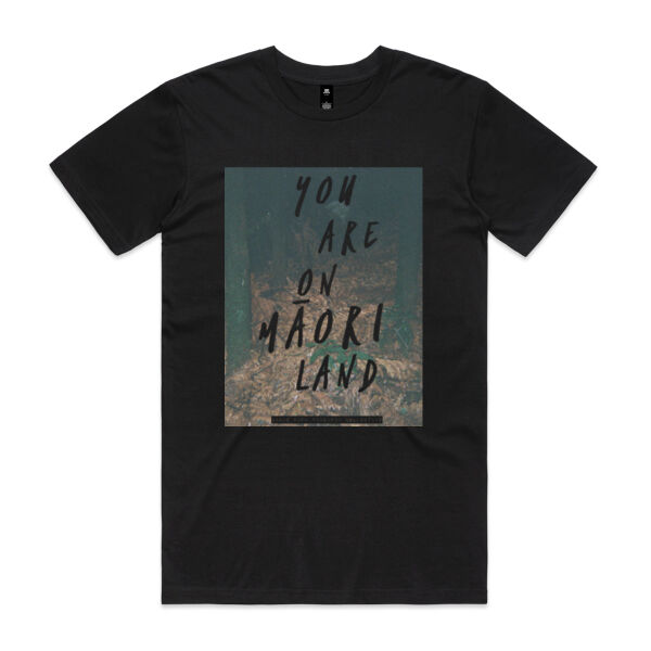You are on Māori land tee - Mens Staple T shirt Thumbnail