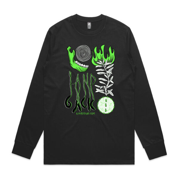 Āwheto LAND bACK - Mens Classic Long Sleeved Tee Thumbnail