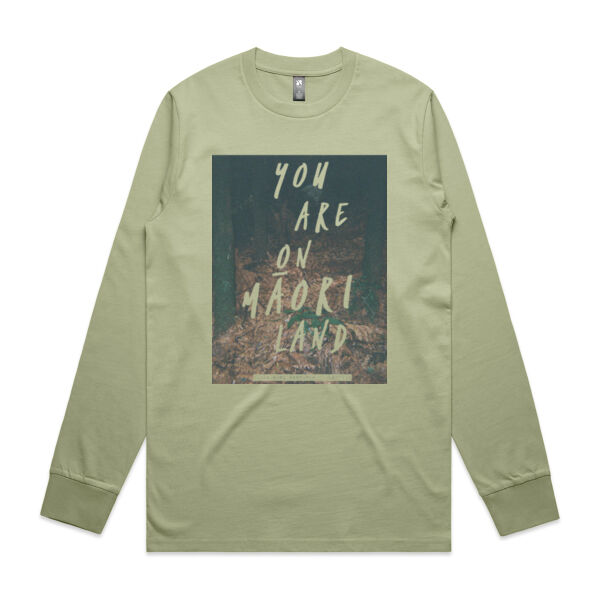You are on Māori land - Mens Classic Long Sleeved Tee Thumbnail