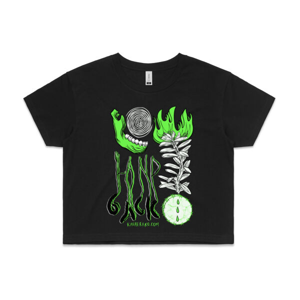 Āwheto - Womens Crop Tee Thumbnail