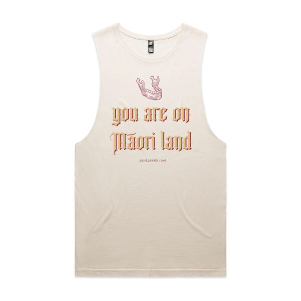 You are on Māori land 2.0 - Mens Barnard Tank Thumbnail