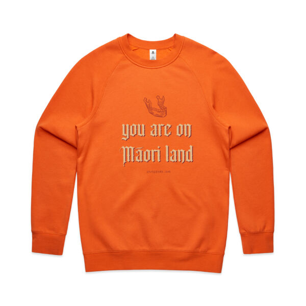 You are on Māori land 2.0 - AS Colour Mens Supply Crew Thumbnail